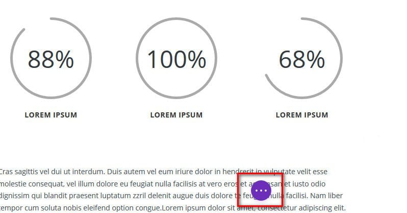 Параметры Visual Divi Builder