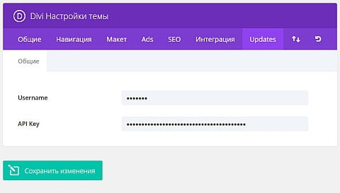 Updates -> Общие